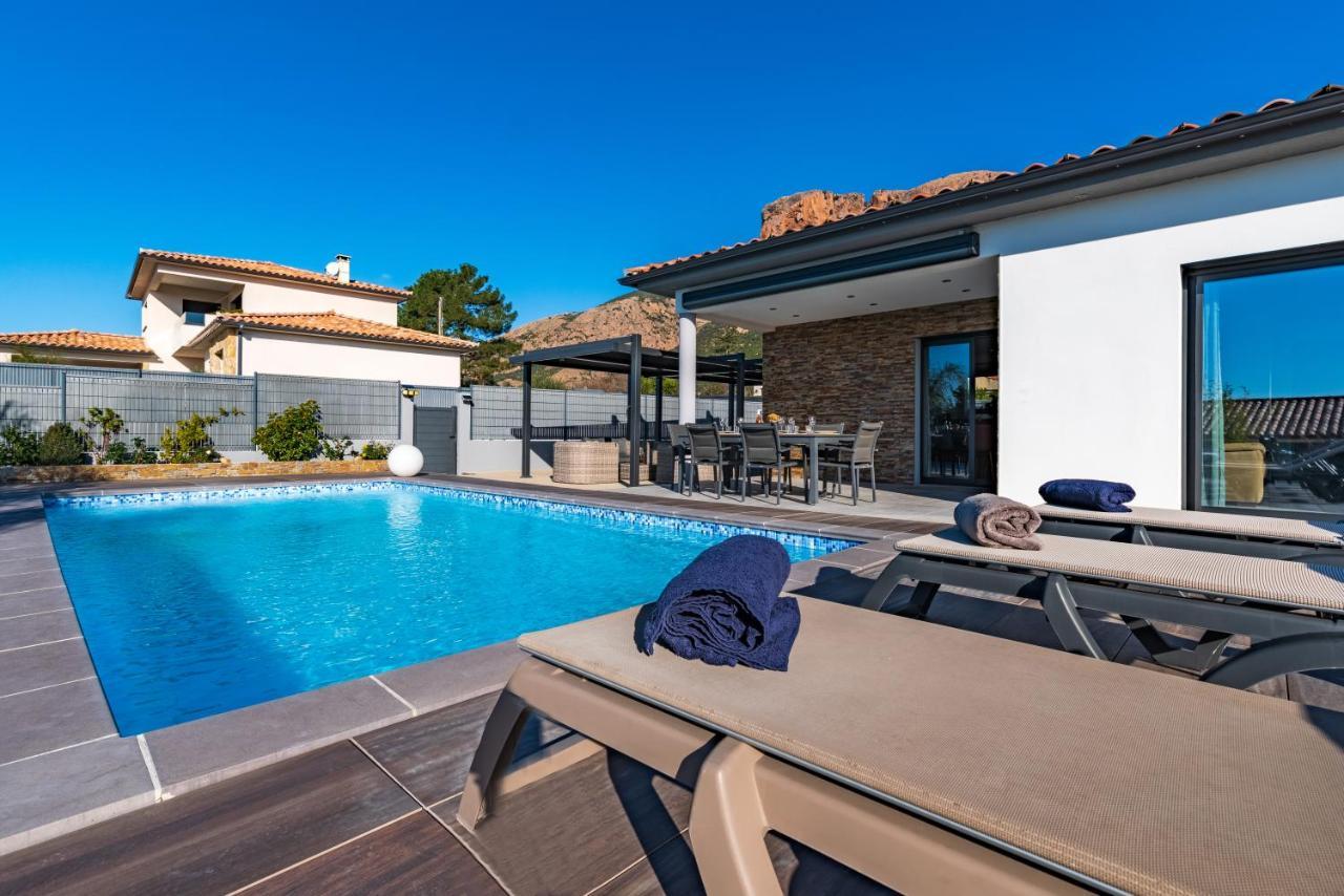 Afa Proche Ajaccio, Magnifique Villa Avec Piscine Privee 8 Personnes エクステリア 写真